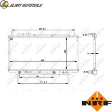 KÜHLER MOTORKÜHLUNG 53519 FÜR MAZDA Z5-DE 1.5L BP-ZE 1.8L 4cyl 323 S V 