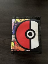 Pok mon Kanto Pokeball Collectible Wallet for Kids and Adults