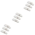 18 stücke Kunststoff Mode Vorhang Wandhaken Vorhang Schnallen Haken Sticky