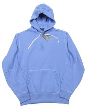 Polo Ralph Lauren Men's HRB is Blue Big Pony Logo Fleece Lined Pullover Hoodie
