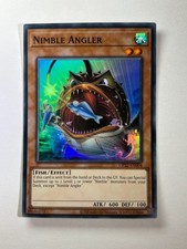 Flinker Angler OP22-DE004 Super Rare UNL Auflage YuGiOh Karte NM