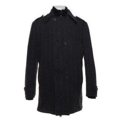 Abrams, Mantel, Herren, Größe: 52, Grau, Polyamid/Polyester/Wolle #SK3