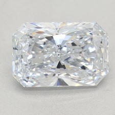 1ct Radiant Lab Grown Loose Diamond GIA Certified F/VS1 + Free Ring (6451453800) 1369.46 per carat