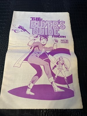 THE BUYER'S GUIDE FOR COMIC FANDOM #16 Newspaper BOOK MAGAZINE