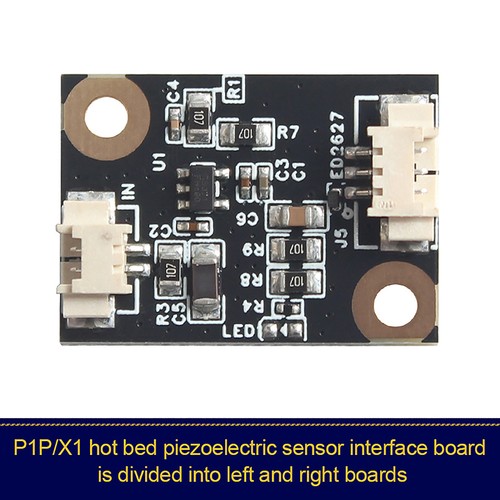 For Bambu P1/X1 Series Hot Bed Sensor Piezo Interface Motherboard High Quality - Photo 7/9