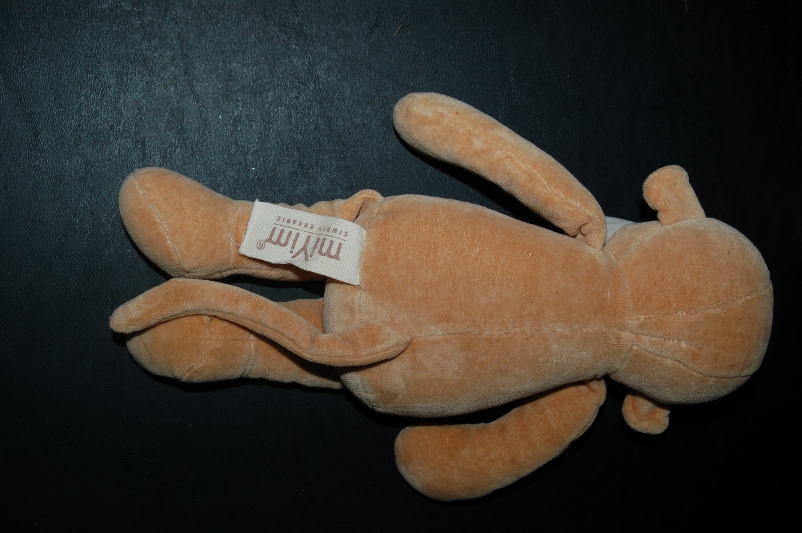 MiYim Simply Organic Monkey Tan Stuffed Plush Tan 11" Toy Monkey 2008 HS902