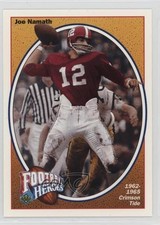 1991 Upper Deck Football Heroes Joe Namath Joe Namath #10 HOF 19e7