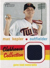 2020 Topps Heritage Minnesota Twins Max Kepler Clubhouse Collection Relics