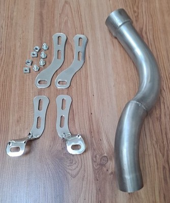 Polaris Predator 500 Edelstahl Auspuff Midpipe NEU
