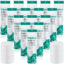 1500 Pcs Cotton Rounds Bulk Exfoliating Rounds for Face Makeup Remover Cotton...