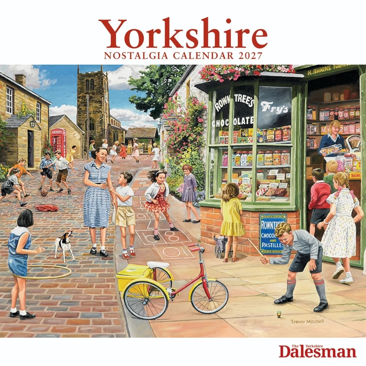 Yorkshire Nostalgia Deluxe Calendar 2027, Deluxe Calendars, Month To View, Travel, Gift - Image 2