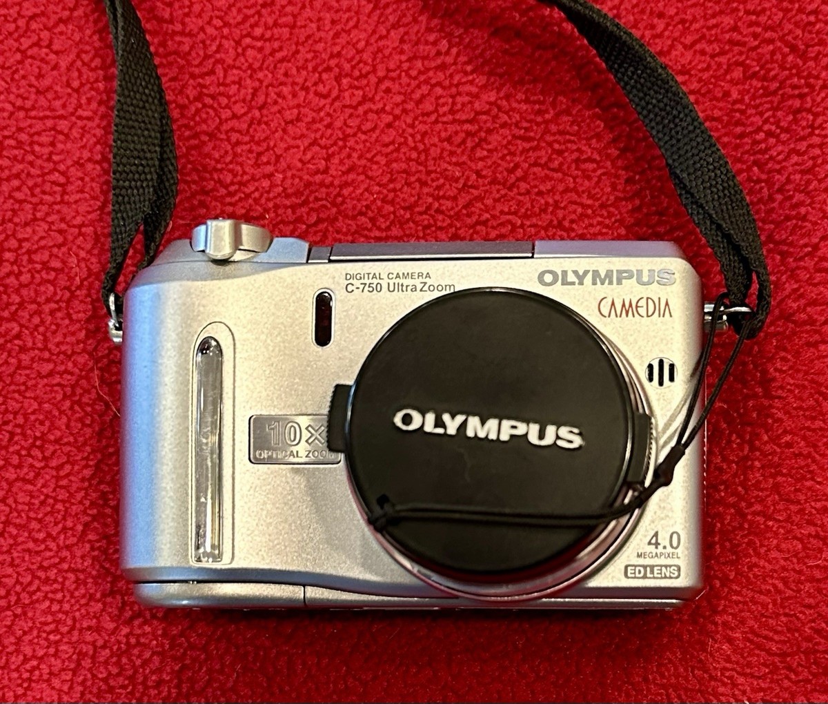 2003 OLYMPUS CAMEDIA C-750 Ultra Zoom 4MP Digital Camera RC 128MB