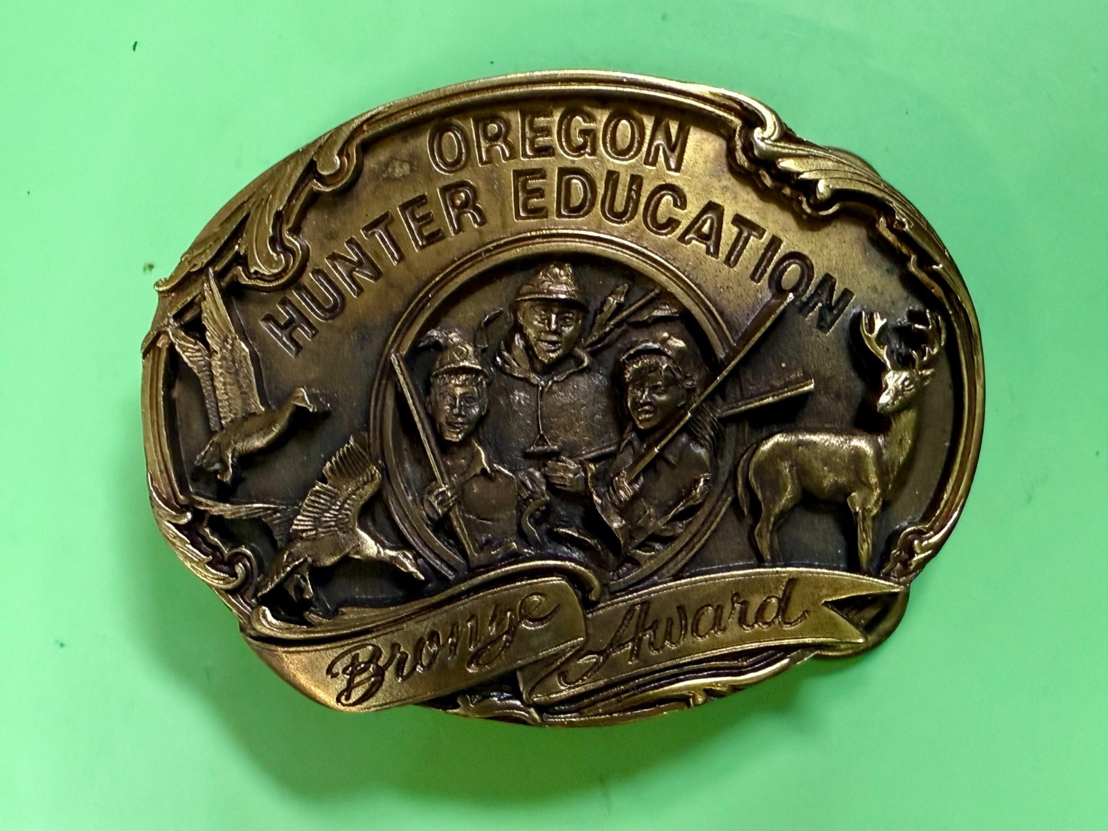 Oregon Hunter Education Program Bronze Award Vint… - image 12
