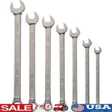 7-Piece Metric Wrench Set W/ Tight Torque Technology Automotive Maintenance New