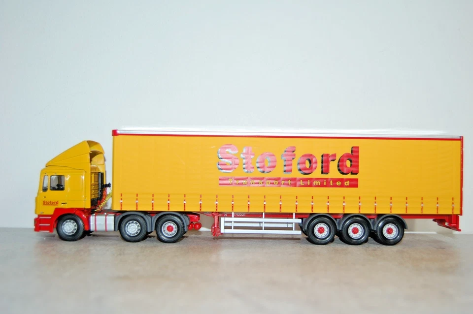CORGI CC12702  ERF ECS CURTAINSIDE STOFORD TRANSPORT LTD - LIMITED EDITION - Image 4 of 4