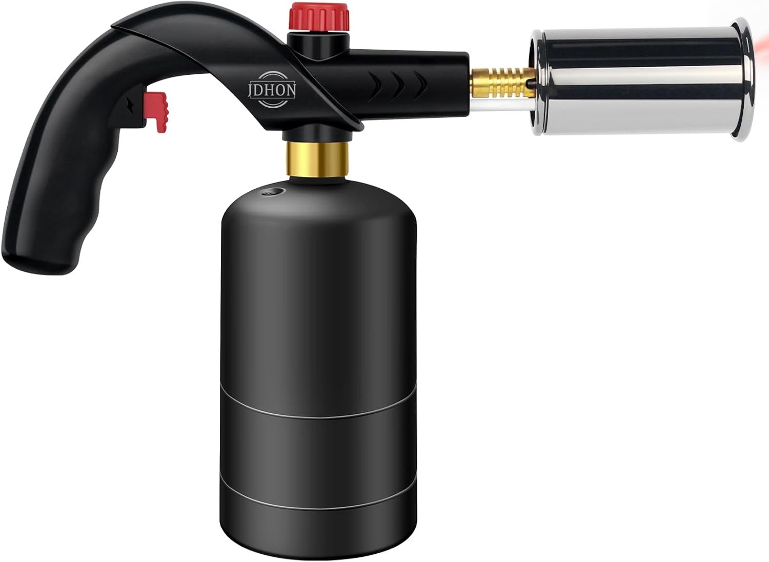 Propane Torch -Powerful Flamethrower, Kitchen Blow Cooking Torch with Adjustable