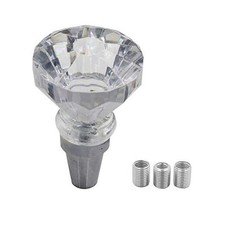 Crystal Diamond Shape Car Gear Stick Shift Shifter Knob Universal fit for