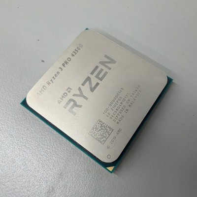 AMD Ryzen 3 Pro 4350G Desktop Processor (4 GHz, 4 Cores, Socket AM4) Tray -...