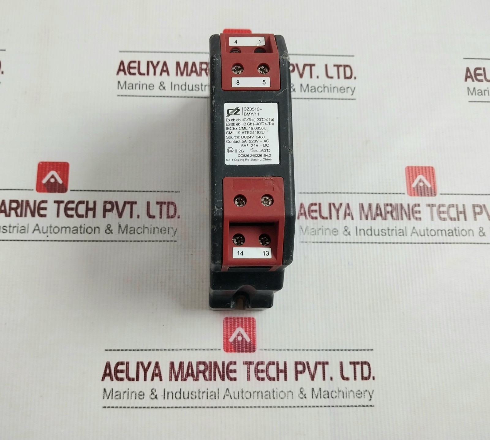 Relay Module Lable CZ CZ0512-BMY/11 Explosion-proof Miniature Relay Module DC24V 5A 220V ...