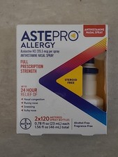 Astepro Allergy 24 Hours Relief - Eyes  Nose 2x120 Spray Expiration: 2028