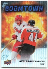 2025-26 Upper Deck Series 2 Boomtown #BT-6 Nicolas Deslauriers Philadelphia
