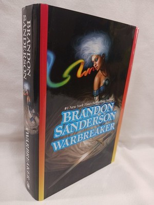 Warbreaker Brandon Sanderson First Edition 7th Printing HARDCOVER Ex-Library VGC