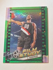 2023-24 Topps Chrome - Film Study Scoot Henderson #FS-15 Green Topps...
