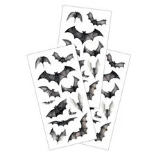 Paper House Halloween Bat Stickers Scrapbooking Junk Journals Collage