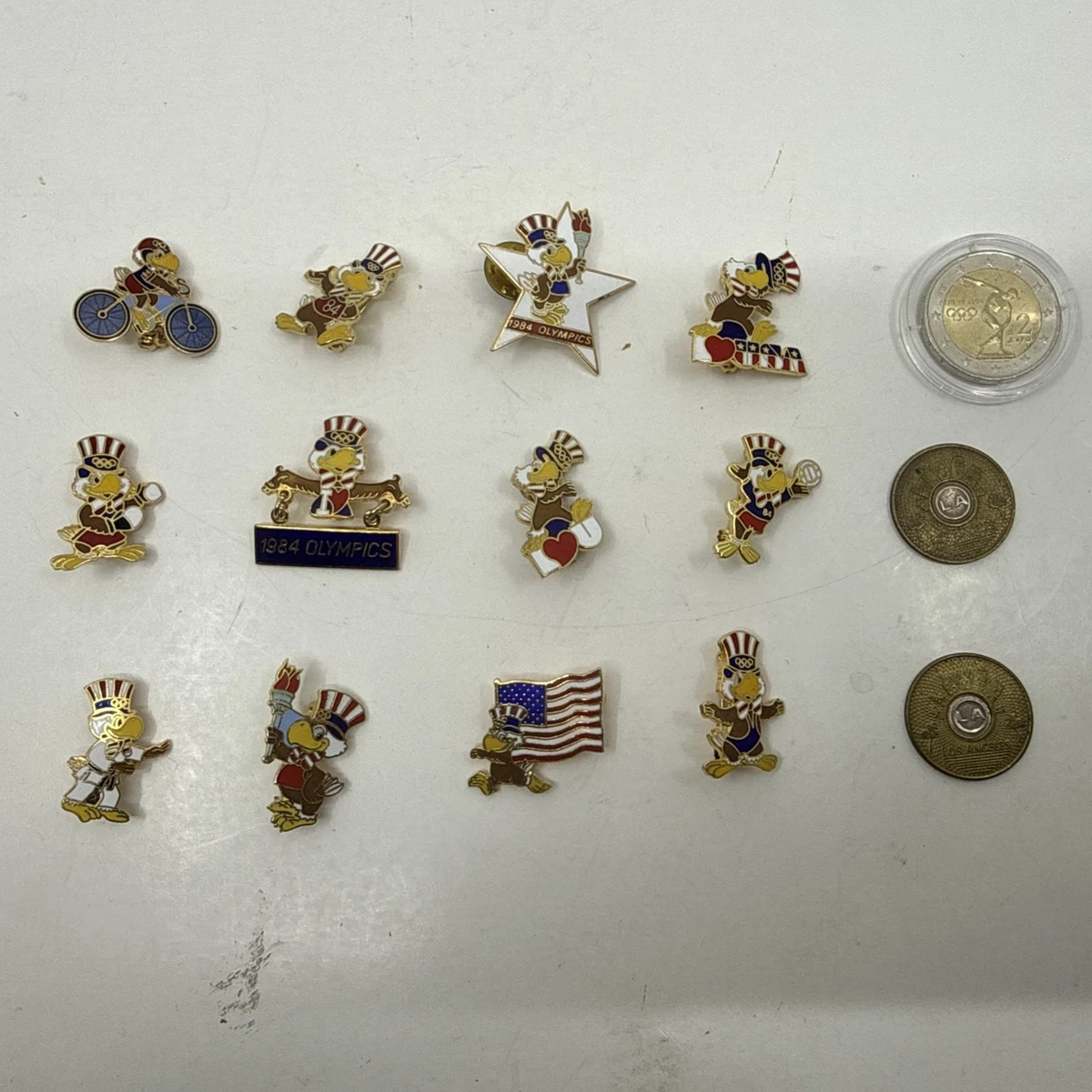 25+ Olympics Fan Apparel & Souvenirs 1984 Coins for sale | Updated