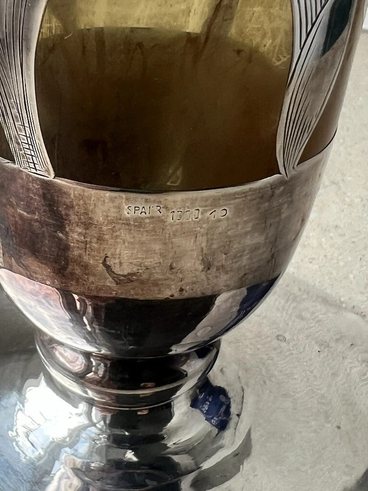 Feinsilber Vase SPAHR 1000, 10 - Bild 2 von 4