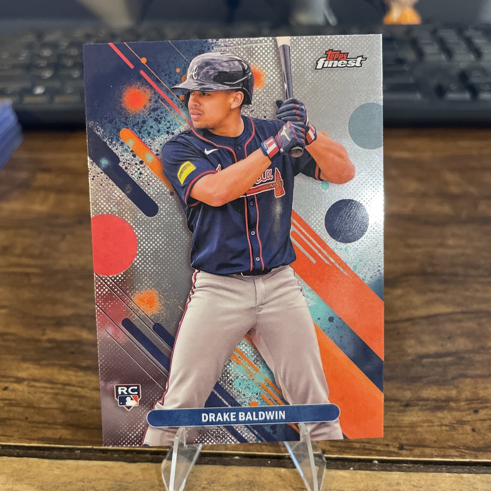 2025 Topps Finest - Common Drake Baldwin #21 (RC)
