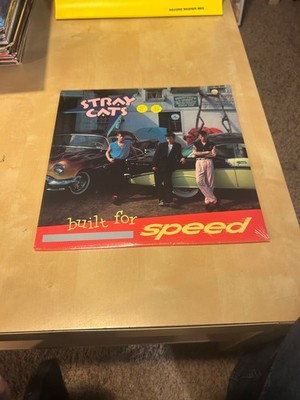 Stray Cats - Built For Speed still sealed 1982 rock rockabilly record LP album