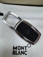 New Mon Exquisite MB Key Ring Key Chain Stainless Steel Men Gift Black Silver UK