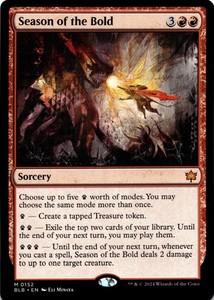 Season of the Bold #152 Mythic Bloomburrow MTG
