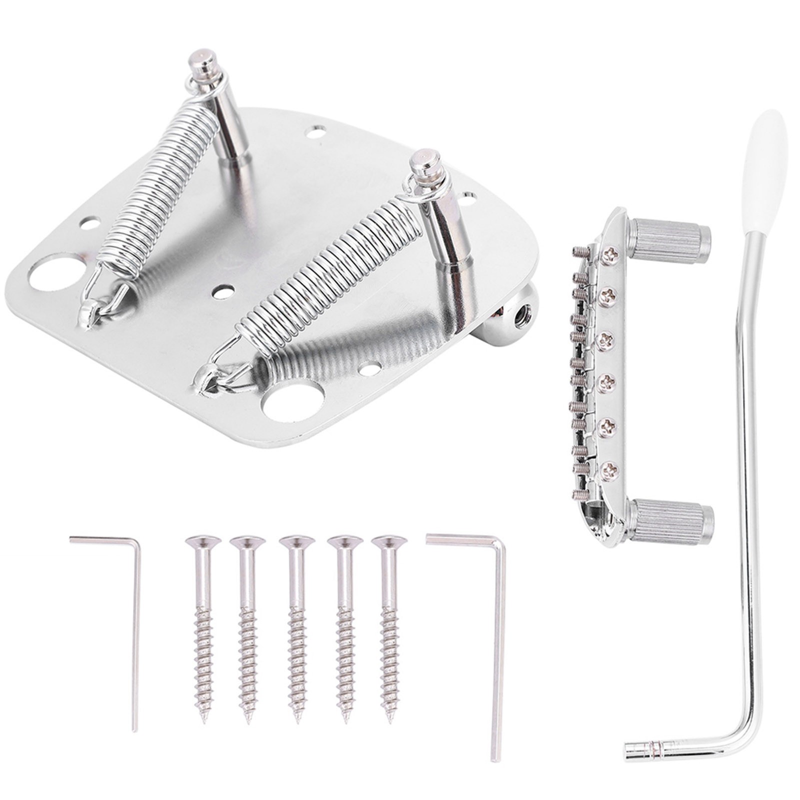 Tremolo Vibrato Tailpiece Bridge Set Durable Guitar Parts For