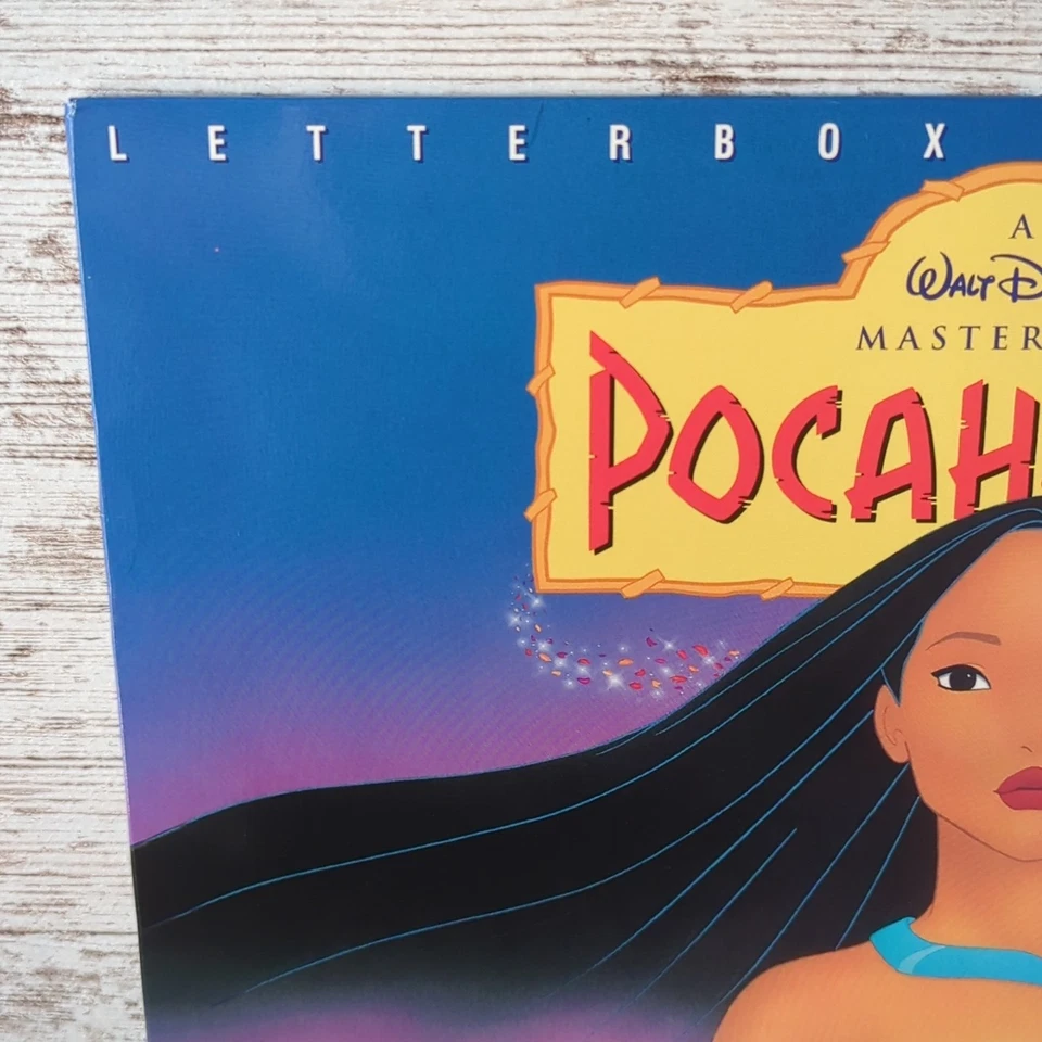 Pocahontas (1996, Laserdisc, 5741 AS) Letterbox Animated Disney  THX Stereo - Image 2 of 4