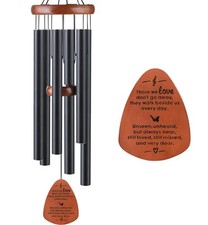 Memorial Wind Chimes for Outside, Sympathy Gift for Loss of Loved One Mom Dad...