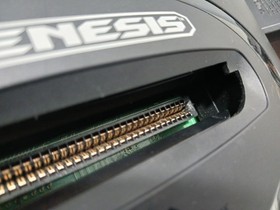 SEGA Genesis Console Model 2 MK-1631 Bundle + Sonic Spinball ■Turbo Controller 