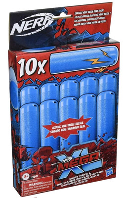 NERF Mega Dart Refill - Blue Lot Of 5