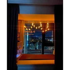 Glowing Cute Ghost Face String Lights 1.5m 3m 6m Halloween Party Decoration Gift