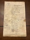1866 German Handwritten Document With Revenue Stamps — photo 1