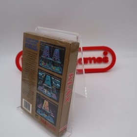 NES Nintendo Game KLAX - NEW & Factory Sealed with Authentic V-Overlap Seam!