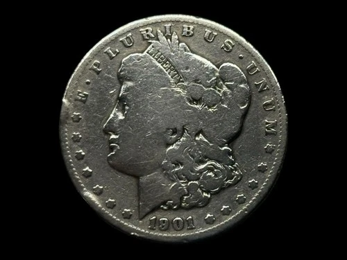 💰1901 S Morgan Silver Dollar, Ungraded, See Description. Free Gift!💵