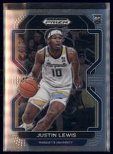 2022-23 Panini Prizm Draft Picks - Justin Lewis #93 (RC)