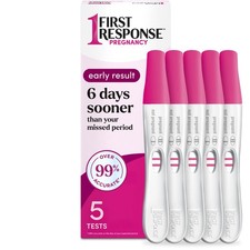 Early Result Pregnancy Test - 5 Count, Accurate Home Testing Kit for Pregnancy