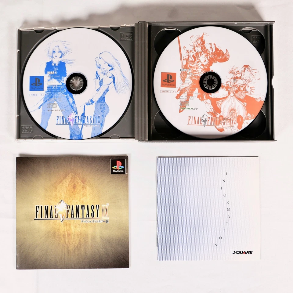 FINAL FANTASY IX 9 Sony Playstation 1 PS1 Jap Japan - Photo 4/4