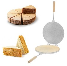WAFFLE IRON PYRAMID MOLD FOR BAKING WAFFLE CA...