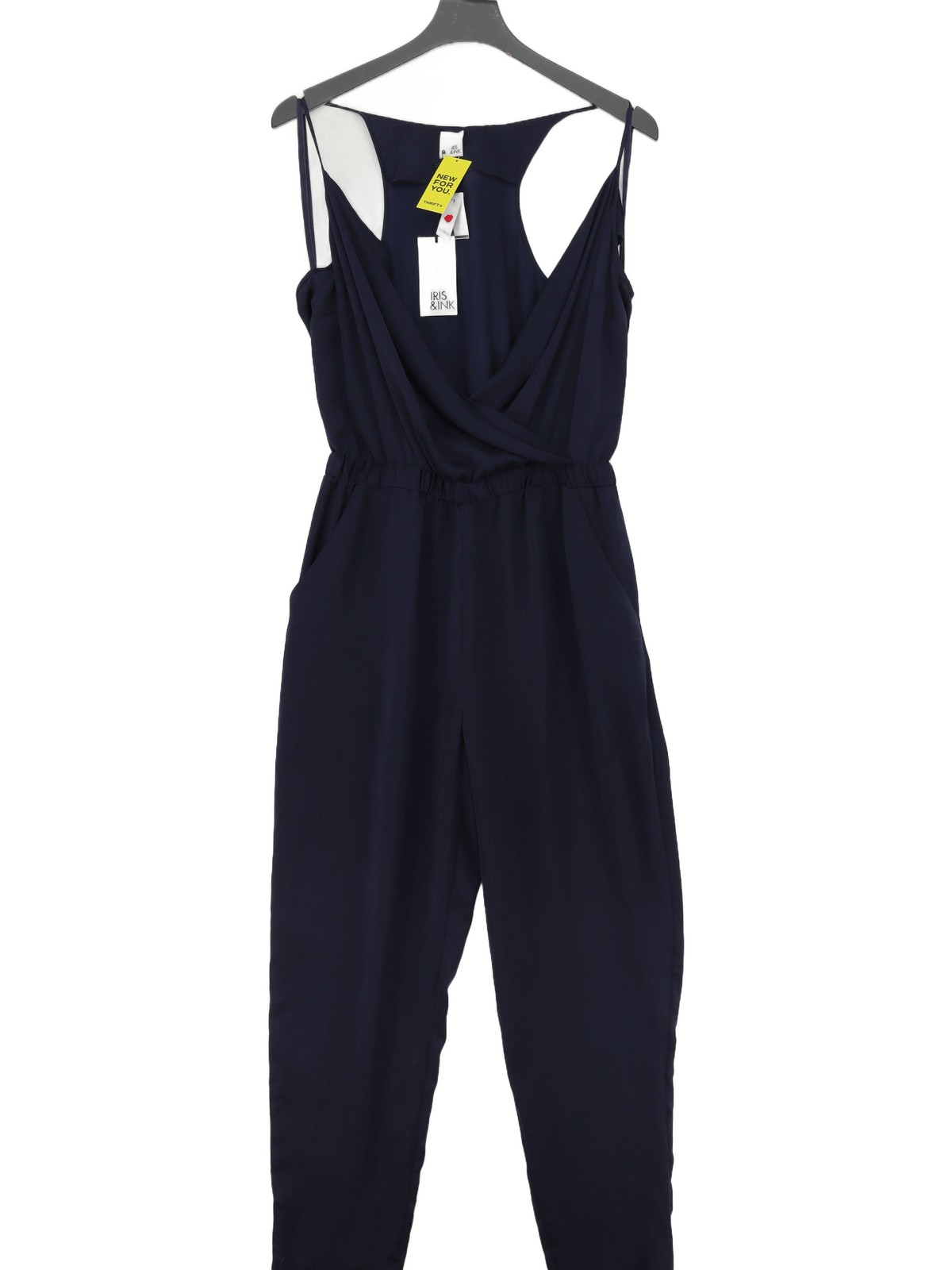 Iris Ink Women's Jumpsuit UK 10 Blue Polyester with Other