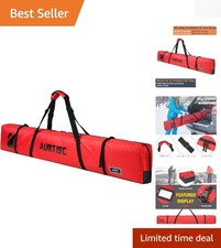 Comfort Carry Ski Bag 185cm with Adjustable Handle - Fully Padded and Waterproof