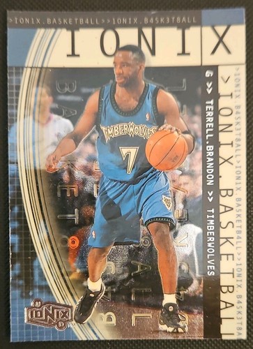 1999 Upper Deck Ionix Terrell Brandon #32 card